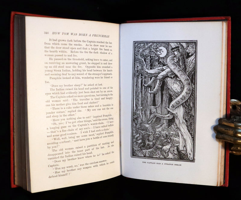 1899 First Edition - The RED BOOK of ANIMAL STORIES by Andrew Lang Illustrated by H.J. FORD.