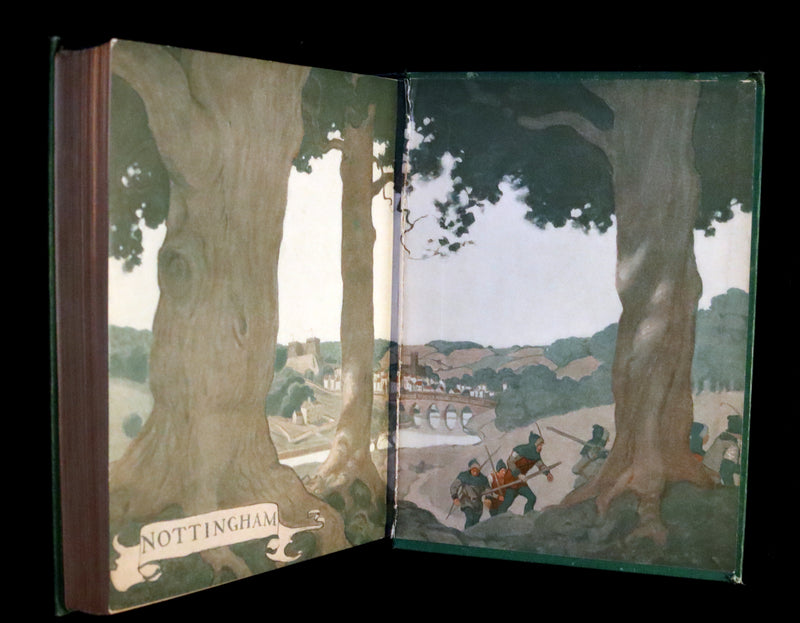 1917 Rare First Edition - ROBIN HOOD illustrated by N.C. Wyeth.