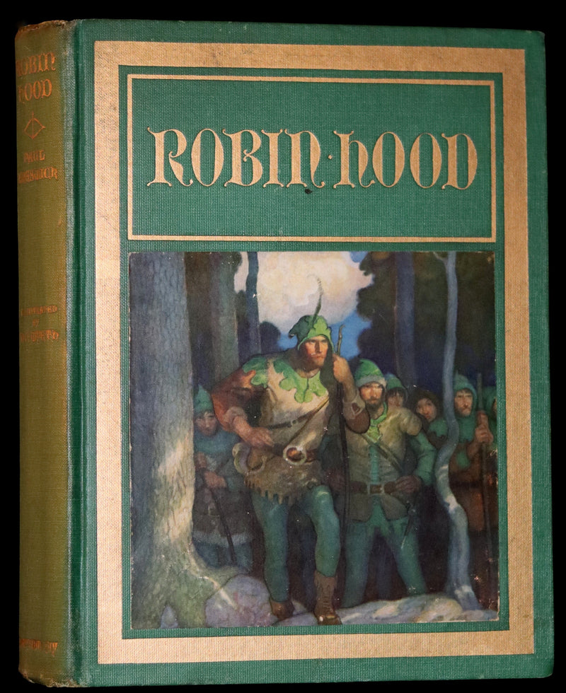 1917 Rare First Edition - ROBIN HOOD illustrated by N.C. Wyeth.