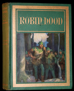 1917 Rare First Edition - ROBIN HOOD illustrated by N.C. Wyeth.