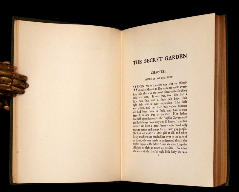 1911 Rare First Edition - The SECRET GARDEN by Frances Hodgson Burnett.