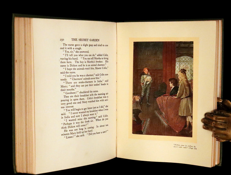 1911 Rare First Edition - The SECRET GARDEN by Frances Hodgson Burnett.