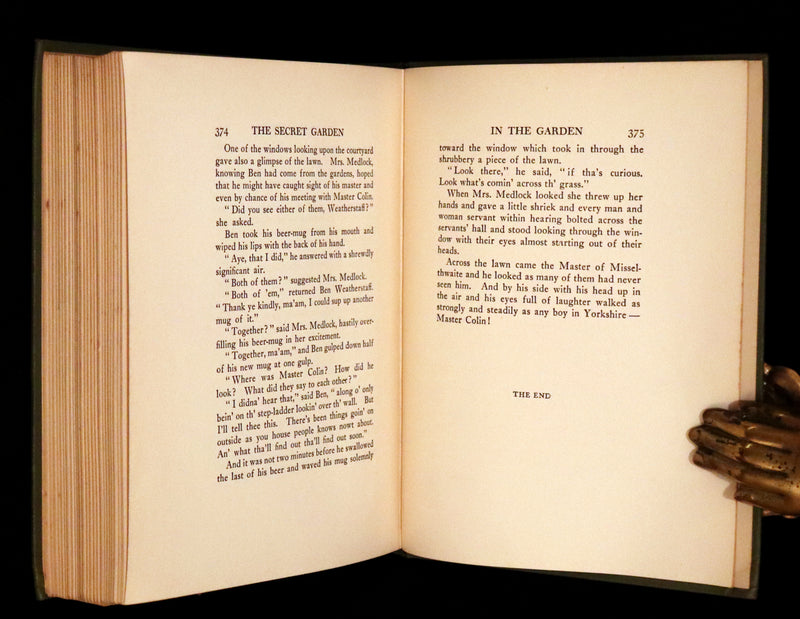 1911 Rare First Edition - The SECRET GARDEN by Frances Hodgson Burnett.