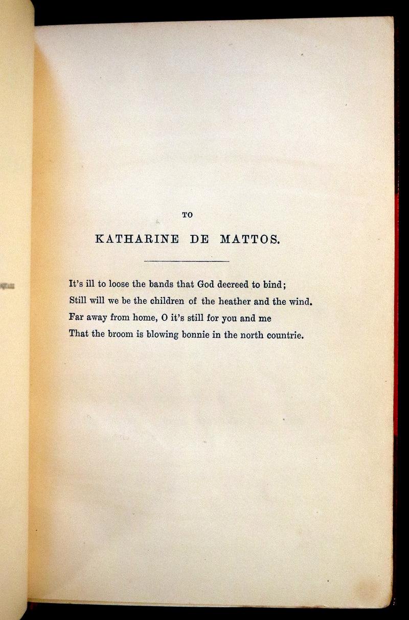 1886 Rare Book in Bickers & Son Binding - Dr Jekyll and Mr Hyde by Stevenson. Second Edition.