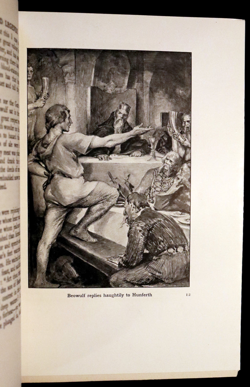 1924 Rare Book - Hero-Myths & Legends of the British Race by Maud Isabel Ebbutt. Illustrated.