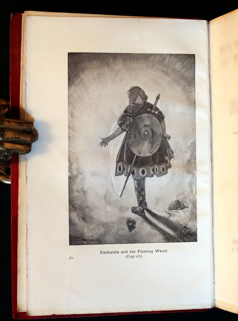 1911 First Edition bound by Morrell - Myths & Legends of the CELTIC Race by Thomas William Hazen Rolleston. Illustrated.