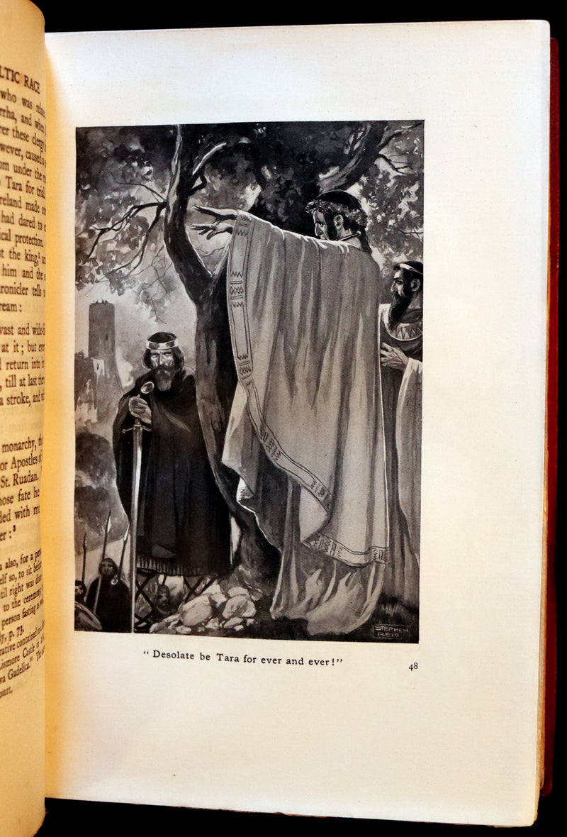 1911 First Edition bound by Morrell - Myths & Legends of the CELTIC Race by Thomas William Hazen Rolleston. Illustrated.