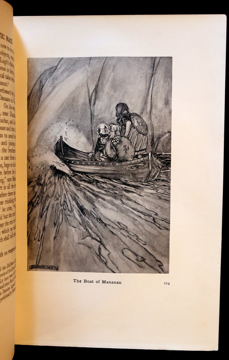 1911 First Edition bound by Morrell - Myths & Legends of the CELTIC Race by Thomas William Hazen Rolleston. Illustrated.