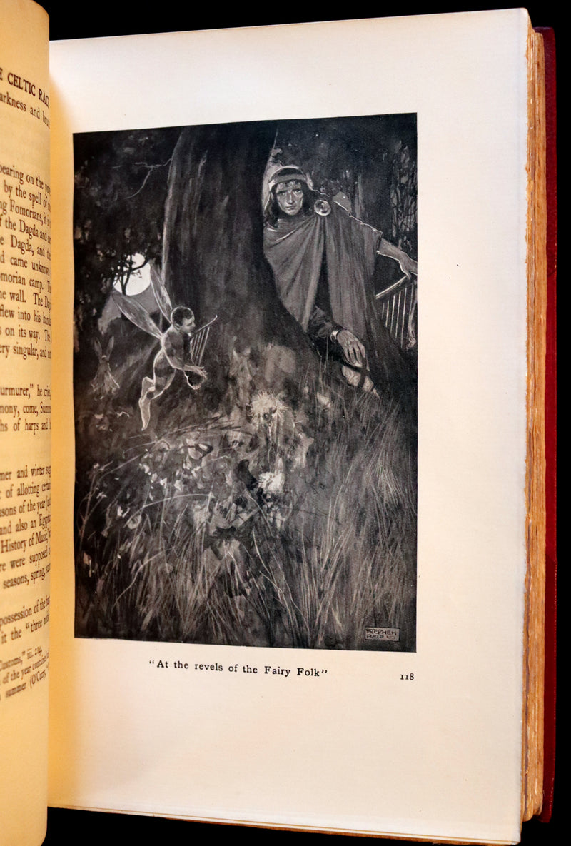 1911 First Edition bound by Morrell - Myths & Legends of the CELTIC Race by Thomas William Hazen Rolleston. Illustrated.