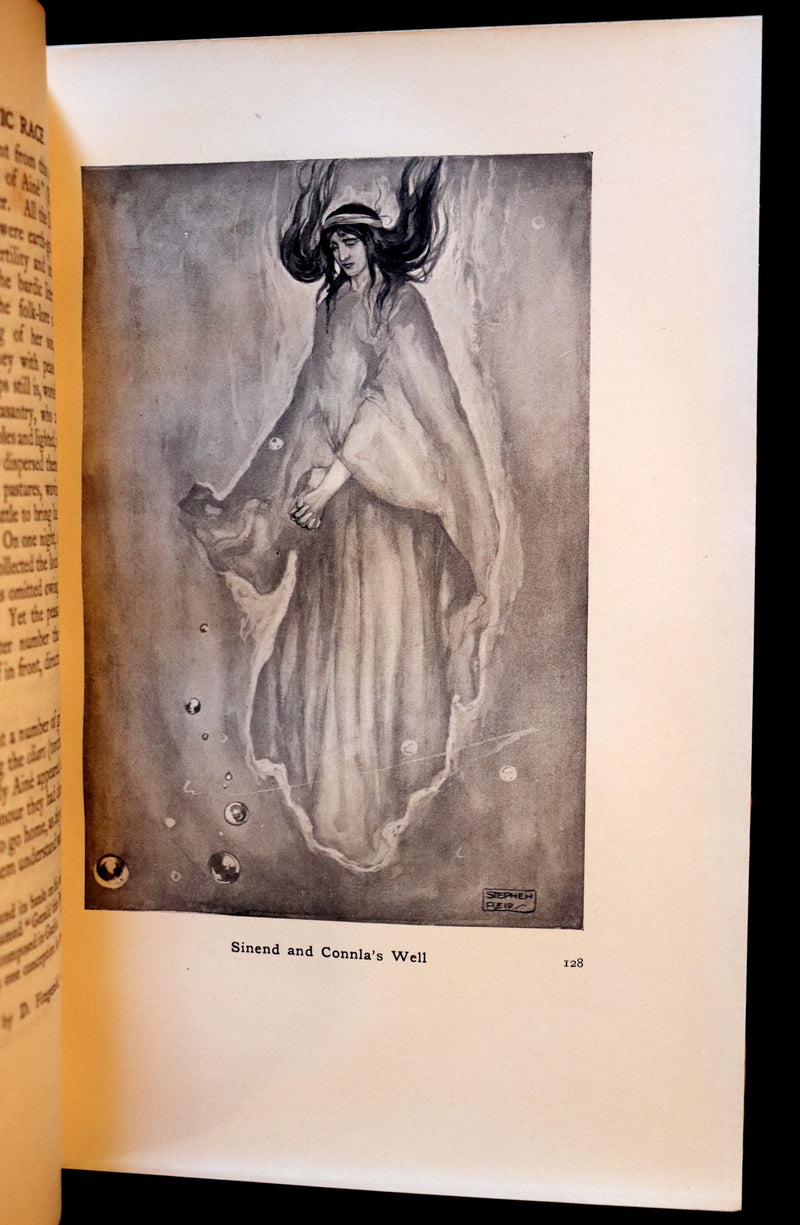 1911 First Edition bound by Morrell - Myths & Legends of the CELTIC Race by Thomas William Hazen Rolleston. Illustrated.