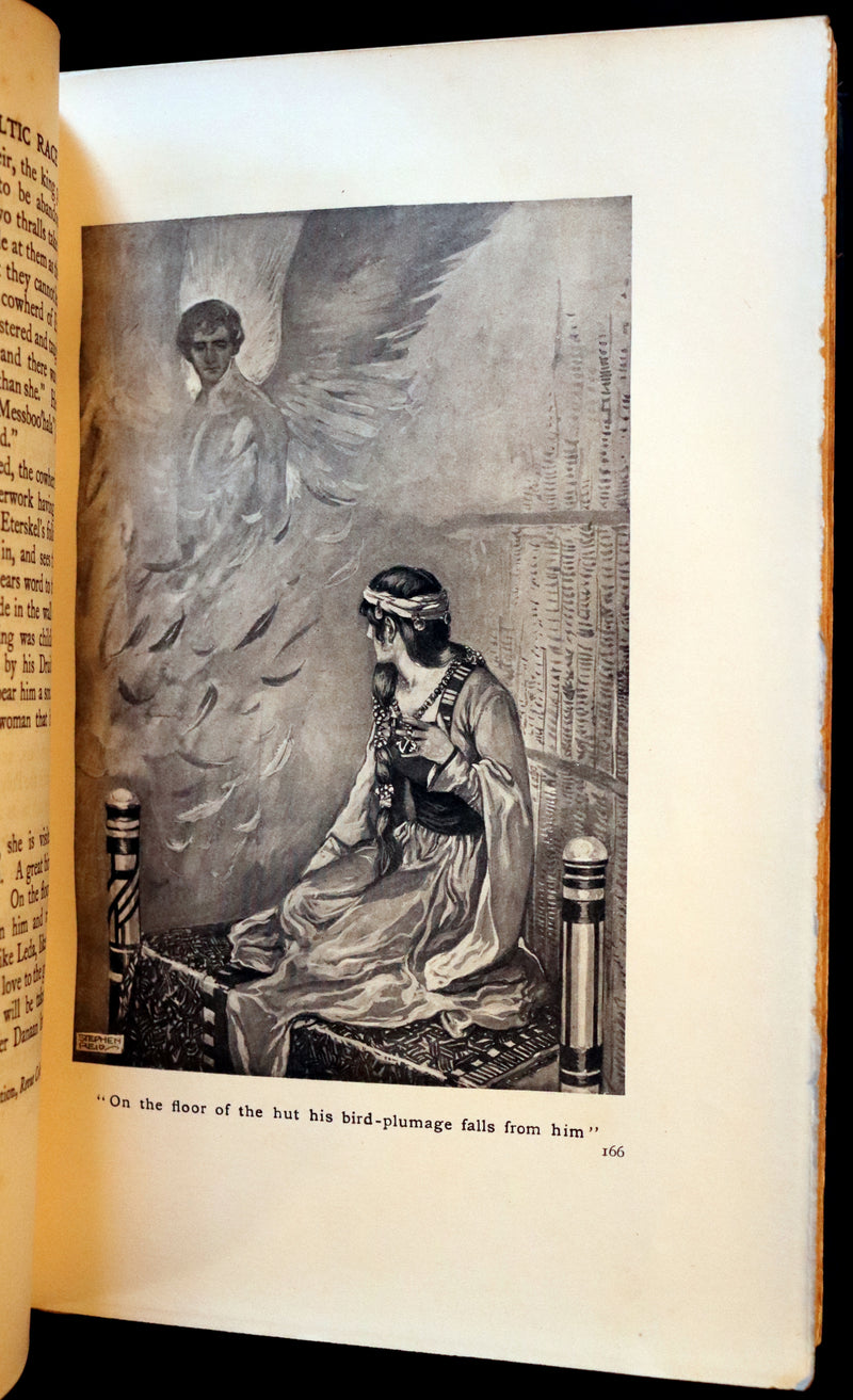 1911 First Edition bound by Morrell - Myths & Legends of the CELTIC Race by Thomas William Hazen Rolleston. Illustrated.