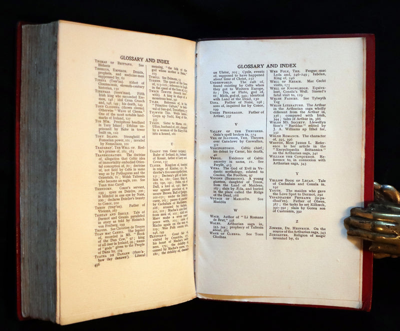 1911 First Edition bound by Morrell - Myths & Legends of the CELTIC Race by Thomas William Hazen Rolleston. Illustrated.