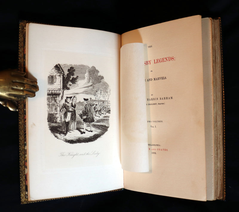 1885 Limited Edition in a Beautiful Binding - INGOLDSBY LEGENDS Illustrated. Myths, Legends & Ghost Stories.