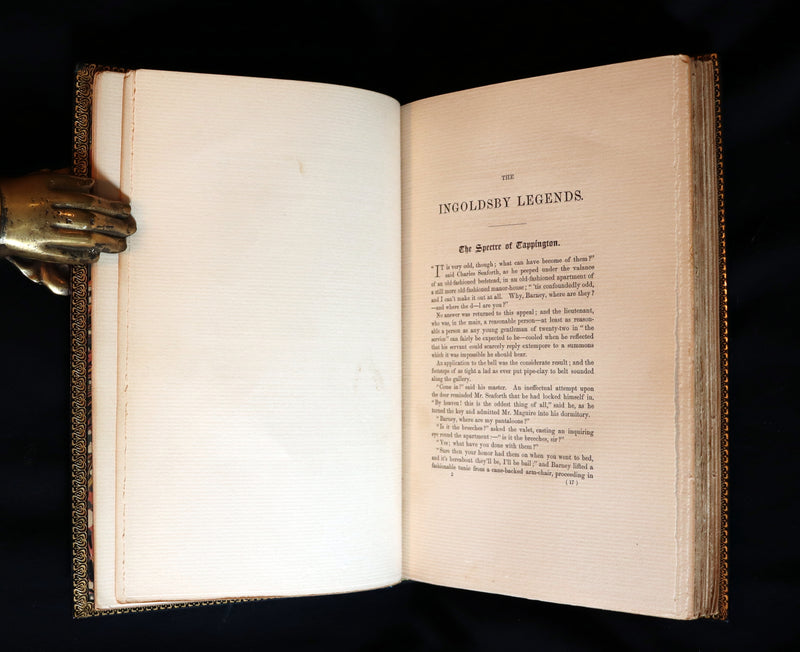 1885 Limited Edition in a Beautiful Binding - INGOLDSBY LEGENDS Illustrated. Myths, Legends & Ghost Stories.