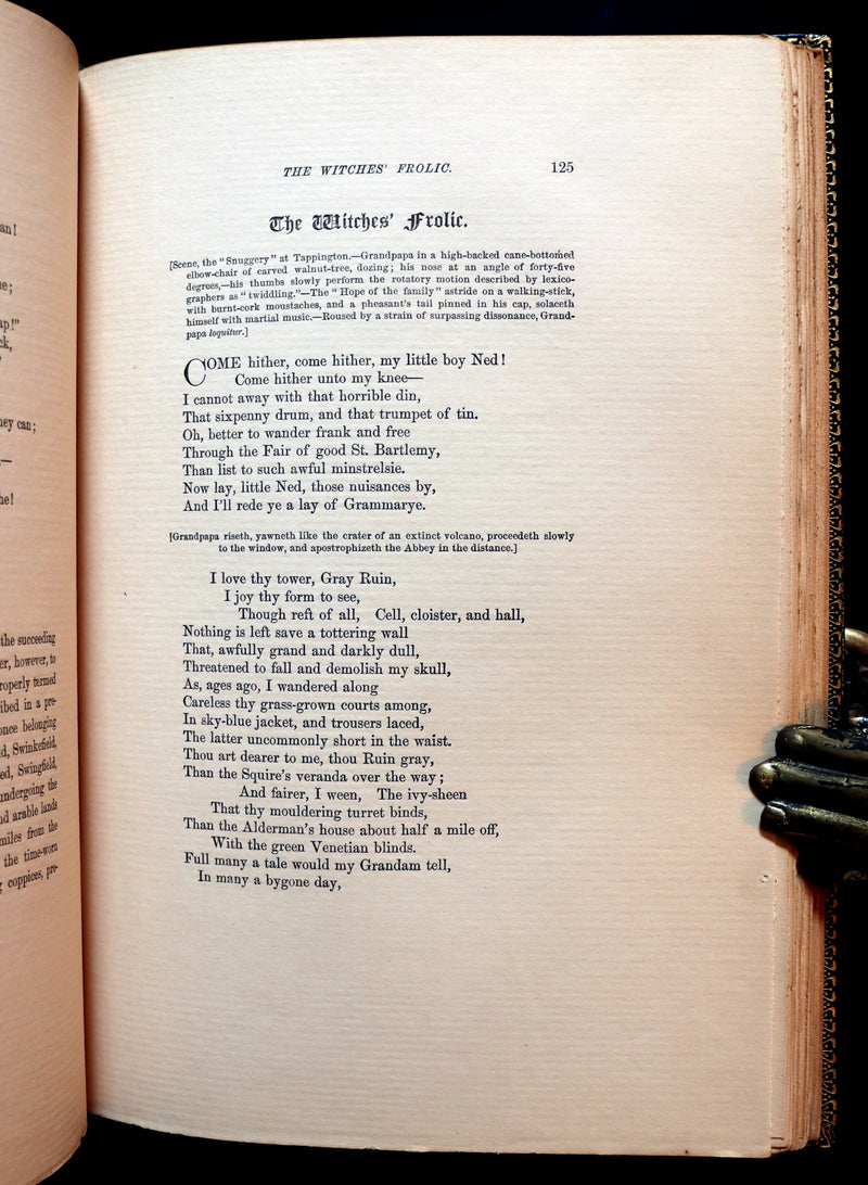 1885 Limited Edition in a Beautiful Binding - INGOLDSBY LEGENDS Illustrated. Myths, Legends & Ghost Stories.