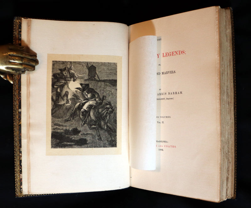 1885 Limited Edition in a Beautiful Binding - INGOLDSBY LEGENDS Illustrated. Myths, Legends & Ghost Stories.