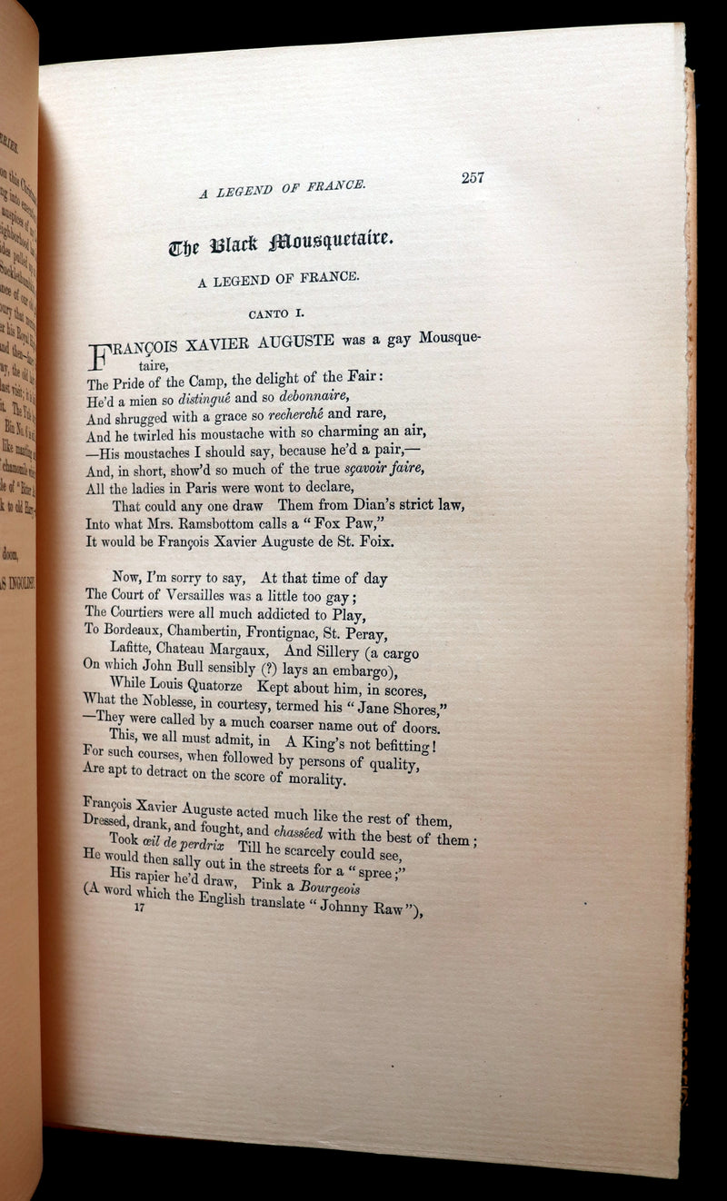 1885 Limited Edition in a Beautiful Binding - INGOLDSBY LEGENDS Illustrated. Myths, Legends & Ghost Stories.