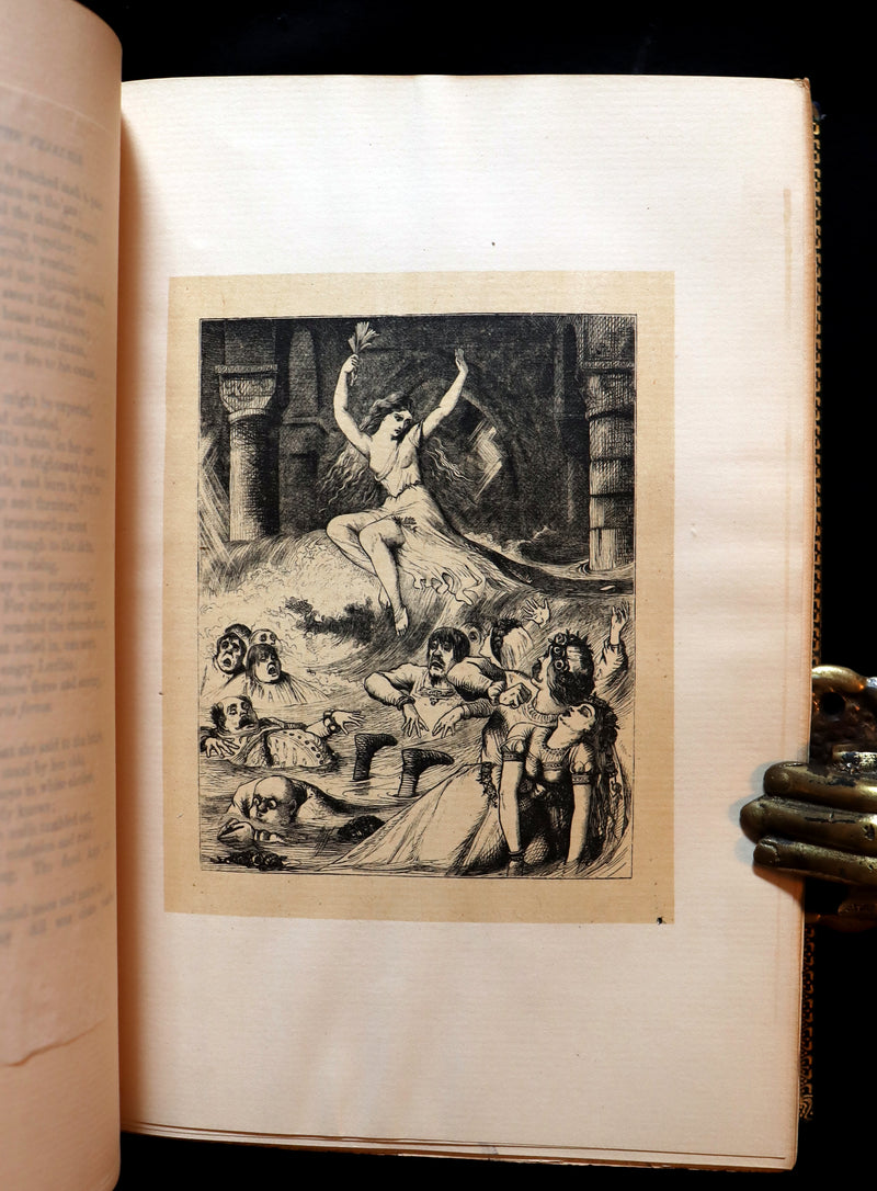 1885 Limited Edition in a Beautiful Binding - INGOLDSBY LEGENDS Illustrated. Myths, Legends & Ghost Stories.