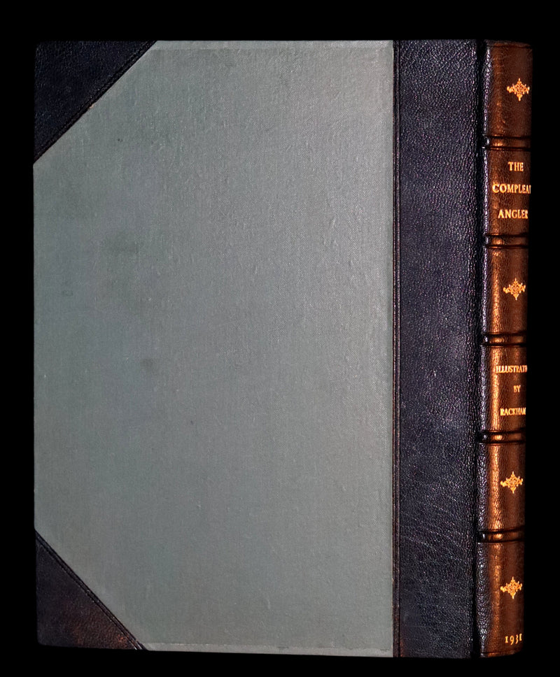 1931 Rare First Edition - THE COMPLEAT ANGLER illustrated by Arthur RACKHAM. Celebration of the Art and Spirit of Fishing.