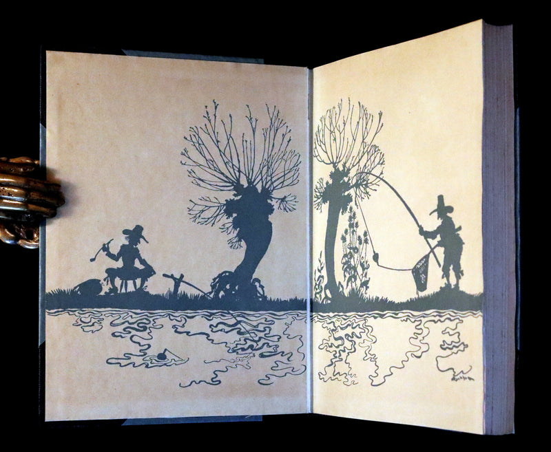 1931 Rare First Edition - THE COMPLEAT ANGLER illustrated by Arthur RACKHAM. Celebration of the Art and Spirit of Fishing.