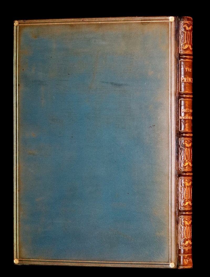 1929 Scarce Limited Edition bound by Morrell - The PRINCE by Niccolò Machiavelli.