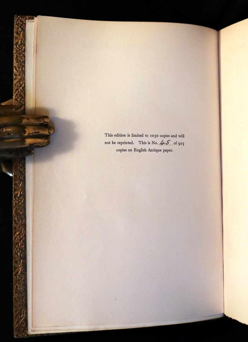 1929 Scarce Limited Edition bound by Morrell - The PRINCE by Niccolò Machiavelli.