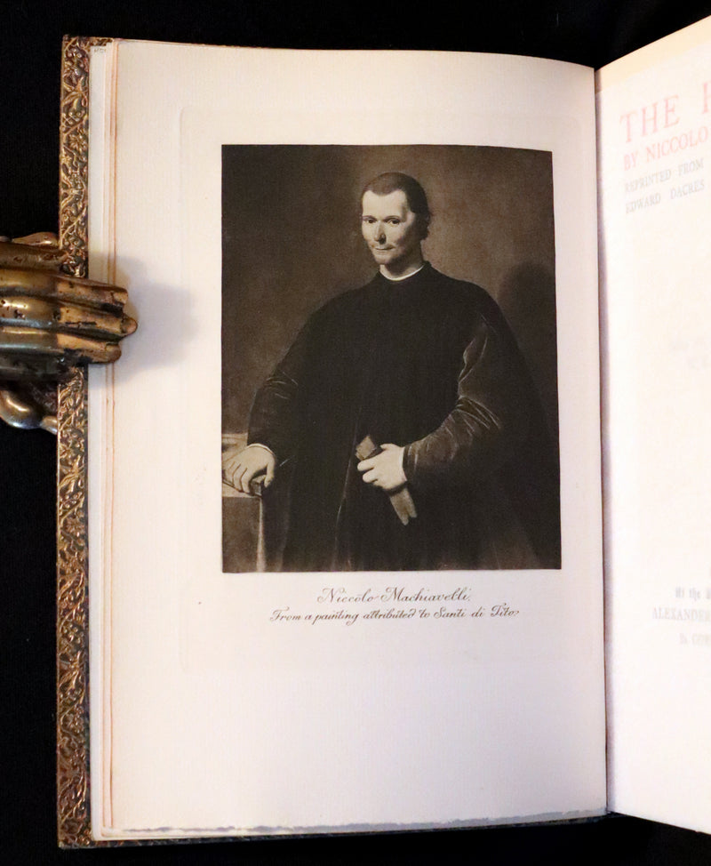 1929 Scarce Limited Edition bound by Morrell - The PRINCE by Niccolò Machiavelli.