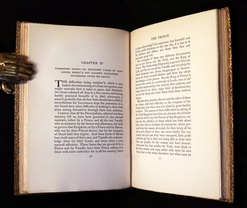 1929 Scarce Limited Edition bound by Morrell - The PRINCE by Niccolò Machiavelli.