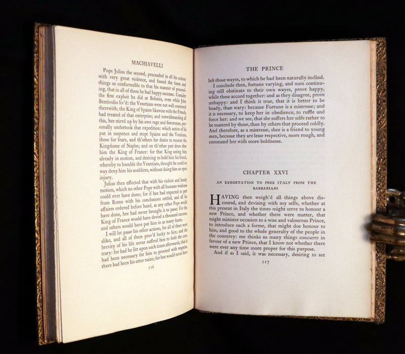 1929 Scarce Limited Edition bound by Morrell - The PRINCE by Niccolò Machiavelli.