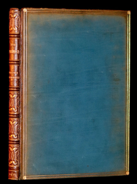 1929 Scarce Limited Edition bound by Morrell - The PRINCE by Niccolò Machiavelli.