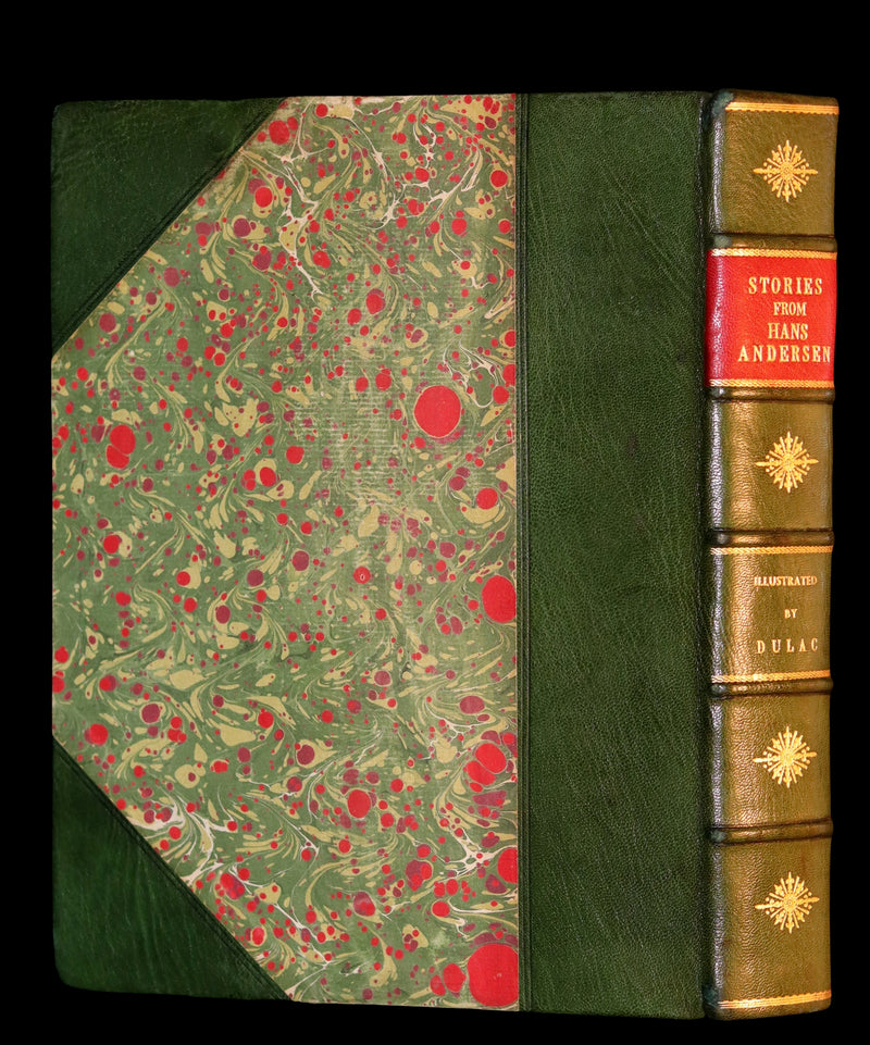 1911 Rare First Edition - STORIES From HANS ANDERSEN with illustrations by EDMUND DULAC.