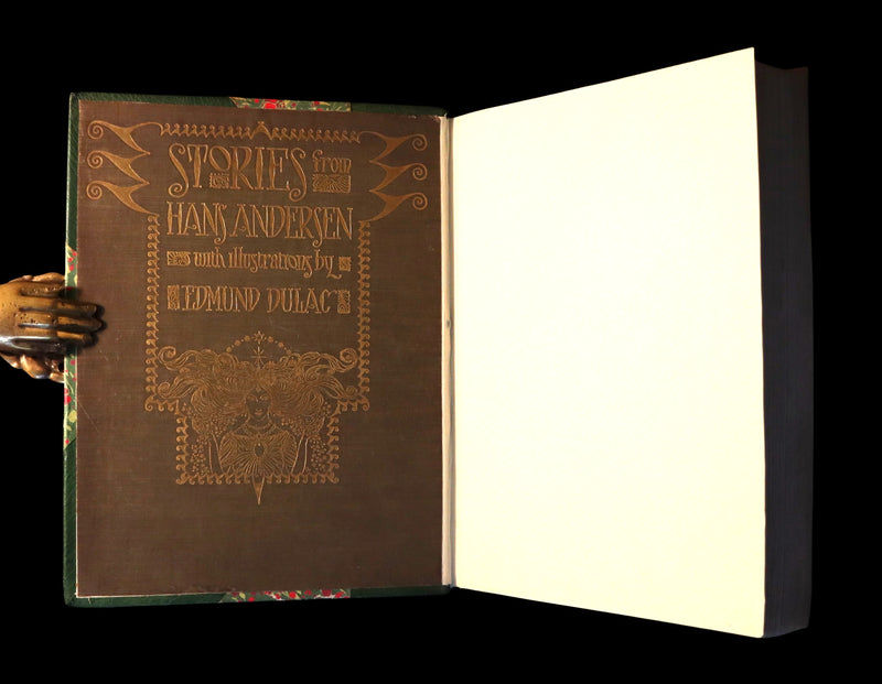 1911 Rare First Edition - STORIES From HANS ANDERSEN with illustrations by EDMUND DULAC.