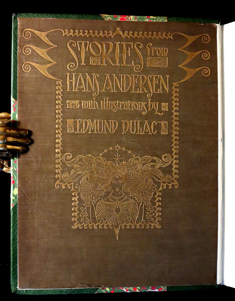 1911 Rare First Edition - STORIES From HANS ANDERSEN with illustrations by EDMUND DULAC.