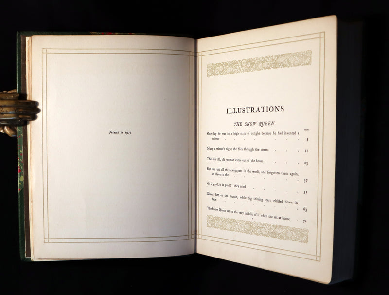 1911 Rare First Edition - STORIES From HANS ANDERSEN with illustrations by EDMUND DULAC.