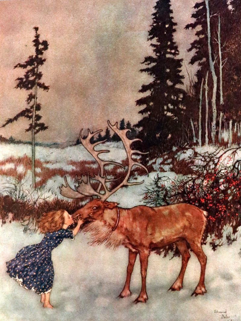 1911 Rare First Edition - STORIES From HANS ANDERSEN with illustrations by EDMUND DULAC.