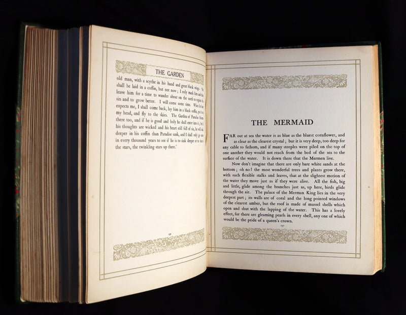 1911 Rare First Edition - STORIES From HANS ANDERSEN with illustrations by EDMUND DULAC.