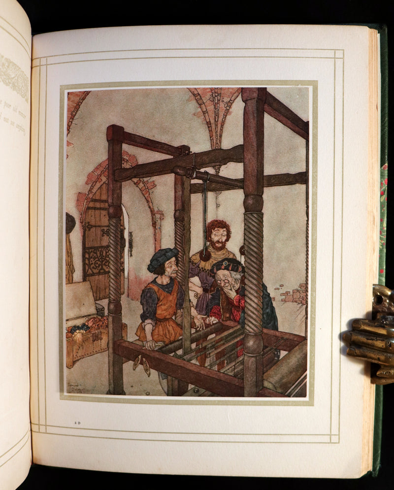 1911 Rare First Edition - STORIES From HANS ANDERSEN with illustrations by EDMUND DULAC.