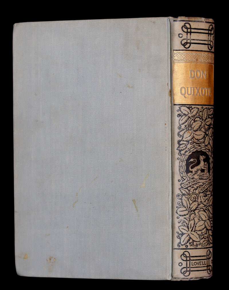 1890 Rare Victorian Edition~ Don Quixote De La Mancha by Cervantes. The Oxford Edition.