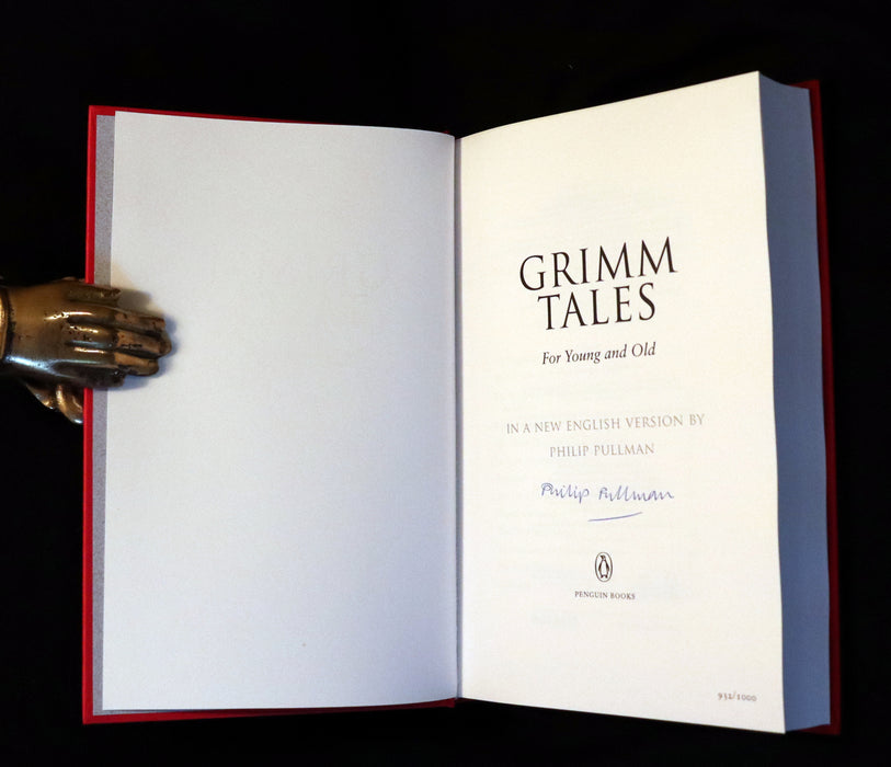 2012 Rare Limited Signed First Edition - PHILIP PULLMAN - Grimm's Fairy Tales.