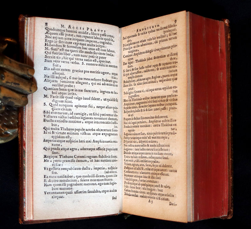 1652 Rare Latin Book - PLAUTUS Plays - Plauti COMOEDIAE Superstites XX. Accuratissime editae.