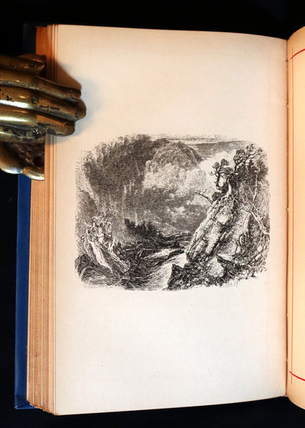 1882 Rare Victorian Book - Poems of Edgar Allan POE (The Raven, Lenore, Ulalume, ...).