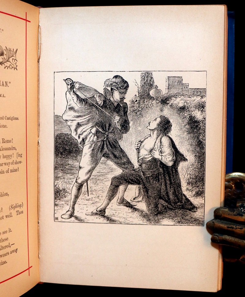 1882 Rare Victorian Book - Poems of Edgar Allan POE (The Raven, Lenore, Ulalume, ...).