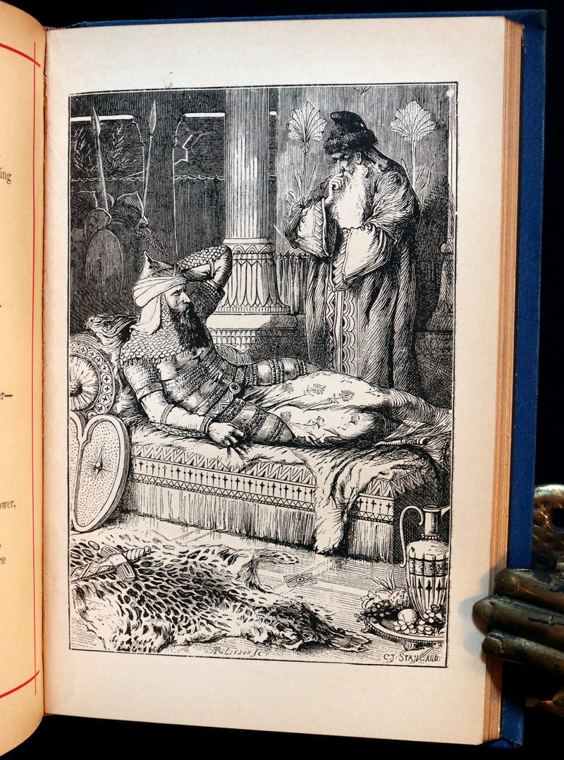 1882 Rare Victorian Book - Poems of Edgar Allan POE (The Raven, Lenore, Ulalume, ...).