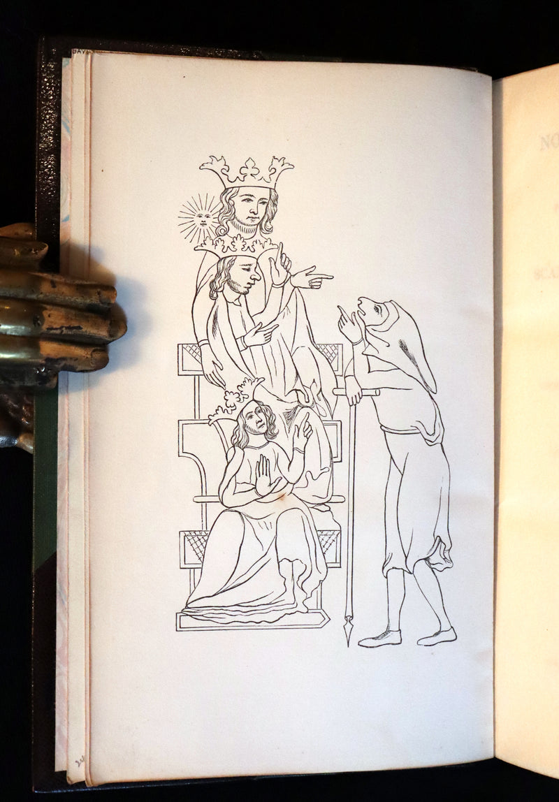 1851 Scarce First Edition set bound by Bayntun - Northern Mythology. Superstitions Of Scandinavia, North Germany, And The Netherlands.