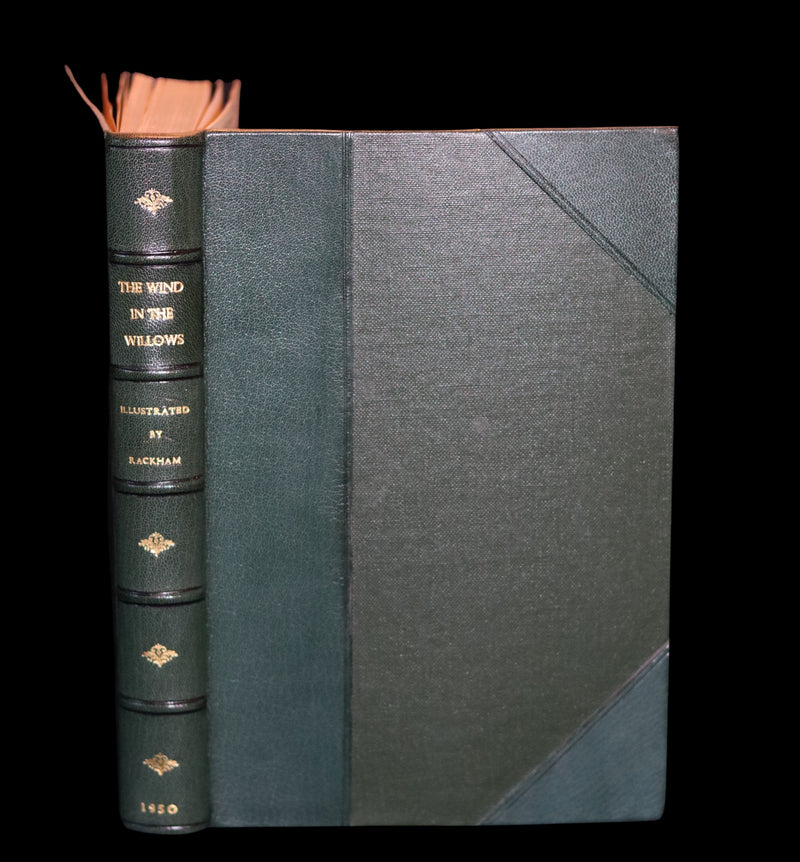 1950 Rare Book - The WIND IN THE WILLOWS. First Edition illustrated by Arthur RACKHAM.