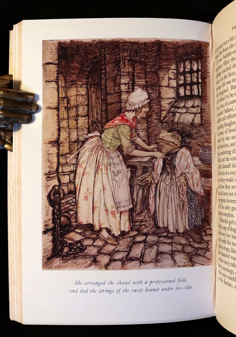 1950 Rare Book - The WIND IN THE WILLOWS. First Edition illustrated by Arthur RACKHAM.