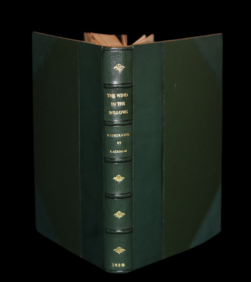 1950 Rare Book - The WIND IN THE WILLOWS. First Edition illustrated by Arthur RACKHAM.