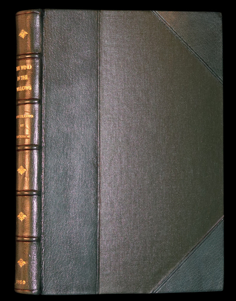 1950 Rare Book - The WIND IN THE WILLOWS. First Edition illustrated by Arthur RACKHAM.