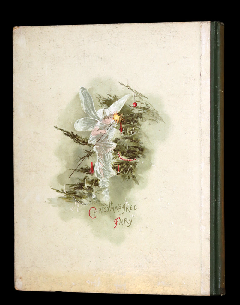 1887 Scarce Victorian Book ~ The Christmas Tree Fairy illustrated by Lizzie Lawson Mack.
