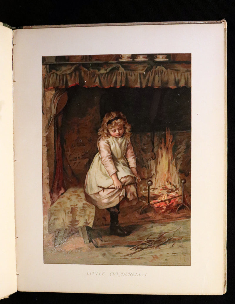 1887 Scarce Victorian Book ~ The Christmas Tree Fairy illustrated by Lizzie Lawson Mack.